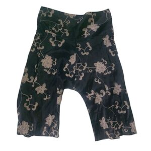 High Waist Cropped Embroided Sharwal